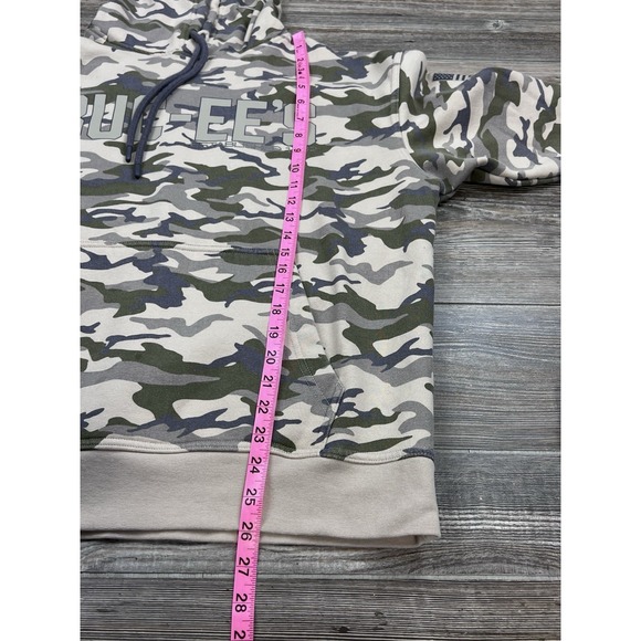 BUC-EE'S Camo Hoodie Adult Large Graphic Print Front/Back Souvenir Sweatshirt - Picture 11 of 12